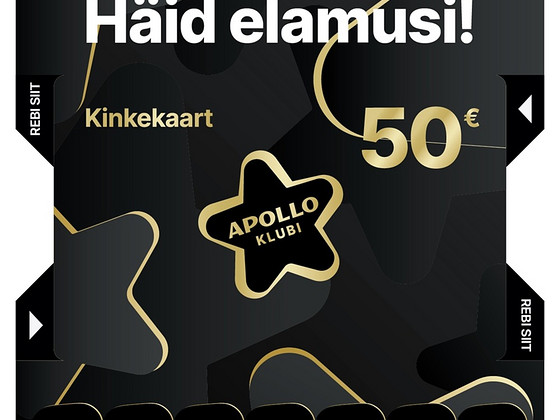 Apollo kinkekaart