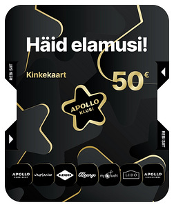 Apollo kinkekaart (1 foto / 1)
