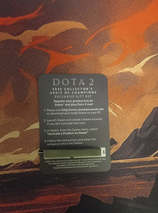 Dota 2 Cosmic 2025 Roshan КЛЮЧ (2 фото из 2)
