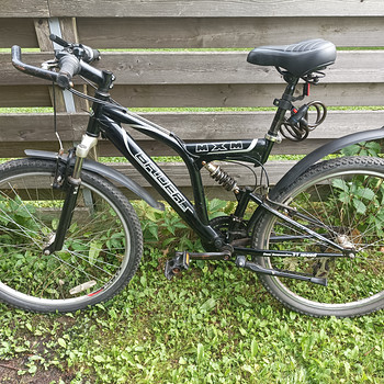 Jalgratas Bauer Bike MXM 21-käiku, vedrustus. Väike läbisõit