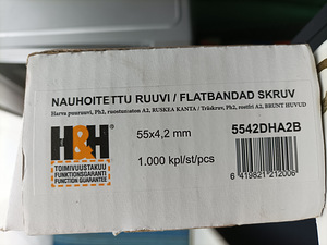 Lindikruvid H&H 55x4,2mm (5542DHA2B) 500tk (2 foto / 3)