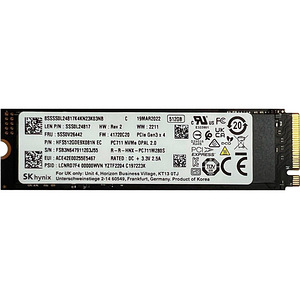 512GB SSD диск Hynix PC711 M.2 2280 PCIe Nvme Gen3 (1 фото из 2)