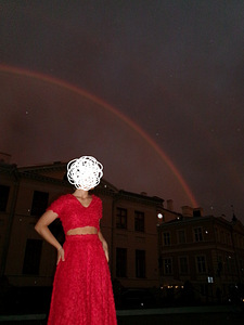 Mohito fancy red dress (1 foto / 2)