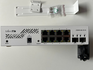 Mikrotik Switch CSS610-8G-2S+IN (8*1G+2*10G SFP+) 10Gbit (1 foto / 3)