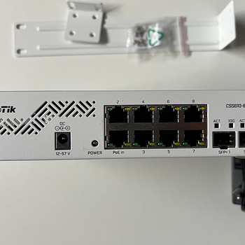 Mikrotik Switch CSS610-8G-2S+IN (8*1G+2*10G SFP+) 10Gbit
