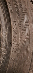 15" зимние шины (2 фото из 3)
