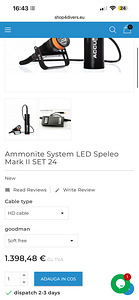 UUS veealune taskulamp AMMONITE system-ilt! (6 foto / 6)