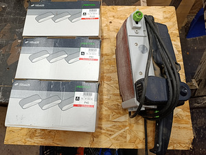 Ленточная шлифмашина festool (4 фото из 4)