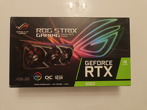 ASUS ROG Strix GeForce RTX 3060 OC Edition 12GB GDDR6 (4 foto / 9)