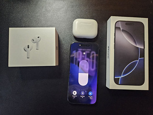 Apple komplekt: iPhone 16 Pro 128GB + AirPods Pro 3 | Origin (3 foto / 8)