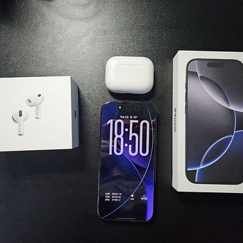 Apple комплект: iPhone 16 Pro 128GB + AirPods Pro 3 | Коробк
