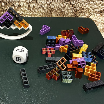 Настольная игра-балансир Тетрис, известная как Tetris Balanc