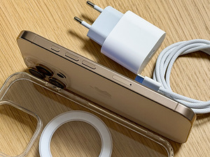 Apple iPhone 16 Pro Desert Ti 256GB uueväärne! Aku 91% (2 foto / 9)