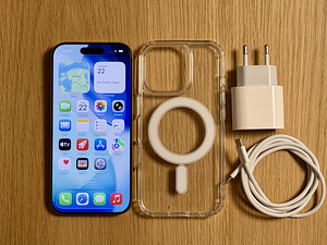 Apple iPhone 16 Pro Desert Ti 256GB uueväärne! Aku 91% (6 foto / 9)