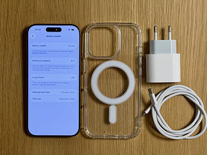 Apple iPhone 16 Pro Desert Ti 256GB uueväärne! Aku 91% (8 foto / 9)