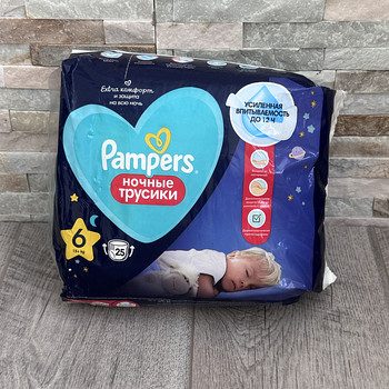 Pampers night 6