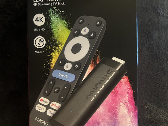 Strong TV 4K стриминговый стик LEAP-NOVA / GOOGLE TV