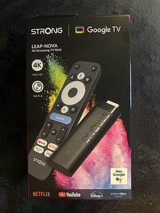 Strong TV 4K streaming stick LEAP-NOVA / GOOGLE TV (1 foto / 1)