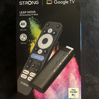 Strong TV 4K streaming stick LEAP-NOVA / GOOGLE TV