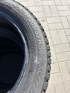 Gislaved 205/55/16 naastrehvid 8-9 mm (3 foto / 4)