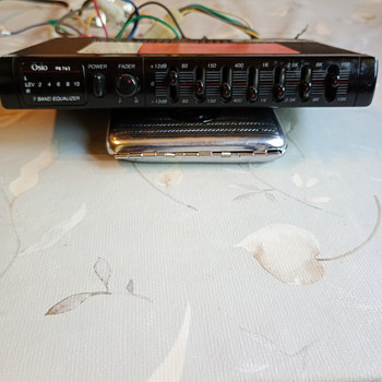 Эквалайзер в машину или для дома 12v + адаптер для дома
