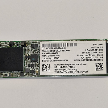 180GB M.2 NVMe