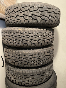 Audi 80 B3 4x108 14-tolli plekkveljed+Yokohama talverehvid (7 foto / 7)