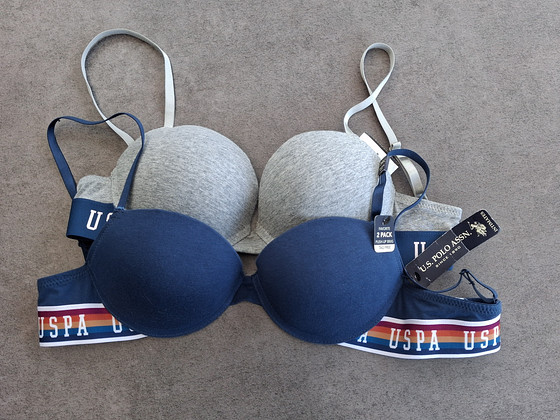 Uued U.S.Polo Assn. push up rinnahoidjad, suurus: 75C