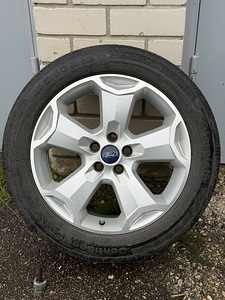18" оригинальные диски Ford 5x108 + летние шины 235/50/18 (6 мм) (1 фото из 10)