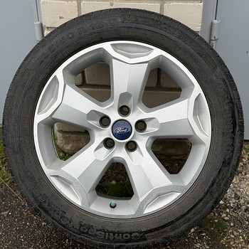 18" оригинальные диски Ford 5x108 + летние шины 235/50/18 (6 мм)