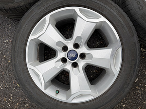 18" оригинальные диски Ford 5x108 + летние шины 235/50/18 (6 мм) (6 фото из 10)