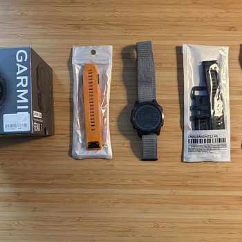 Garmin Fenix 7 Sapphire Solar + 4 ремешка