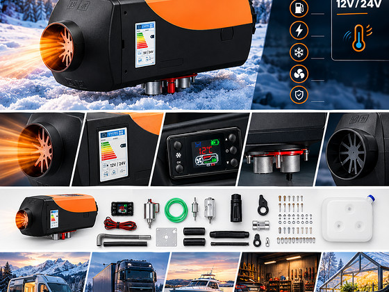 12v 24v 8kw diiselpuhur soojapuhur webasto
