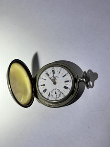 Антикварные карманные часы Georges Favre-Jacot Locle — около 1900 года (2 фото из 5)