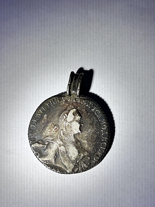 1767 Katariina II Vene keisririigi hõberubla / ripats (1 foto / 2)