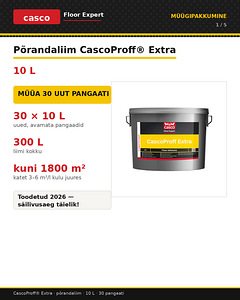 Põrandaliim CascoProff Extra 10 L (2 foto / 5)