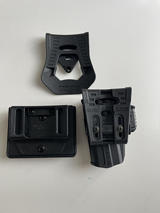 Glock kabuur ja salvehoidja + nahast komplekt (8 foto / 10)