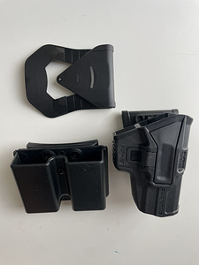 Glock kabuur ja salvehoidja + nahast komplekt (1 foto / 10)