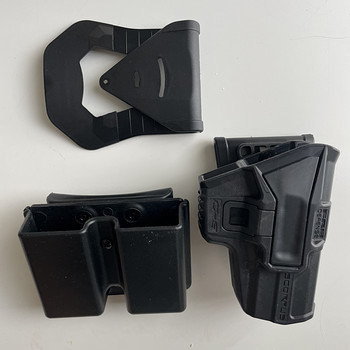 Glock kabuur ja salvehoidja + nahast komplekt