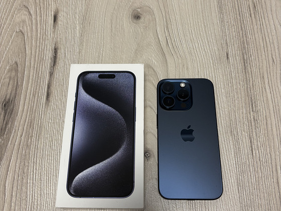 Apple Iphone 15 Pro 128gb Blue Titanium