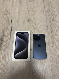 Apple Iphone 15 Pro 128gb Blue Titanium (1 фото из 4)