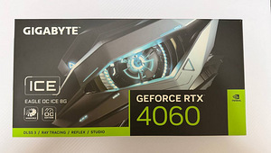 GIGABYTE RTX 4060 EAGLE OC ICE 8GB (1 фото из 4)