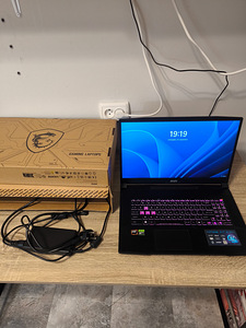MSI Katana 17,3", RTX 4060, Ryzen 7, 16 ГБ RAM, 144 Гц (1 фото из 3)