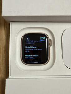 Apple Watch 11 42mm Alu Rose Gold GPS uuevääarne. (2 foto / 5)