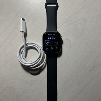 Apple Watch 11 46mm Silver GPS nagu uus! Garantii 08.2027