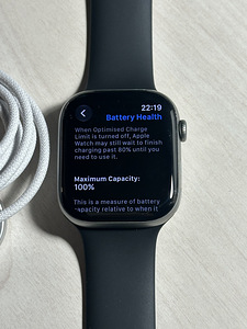 Apple Watch 11 46mm Silver GPS nagu uus! Garantii 08.2027 (5 foto / 7)