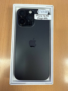 Apple iPhone 16 Pro Max 256Gb Black v heas korras (1 foto / 1)