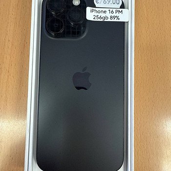 Apple iPhone 16 Pro Max 256Gb Black v heas korras