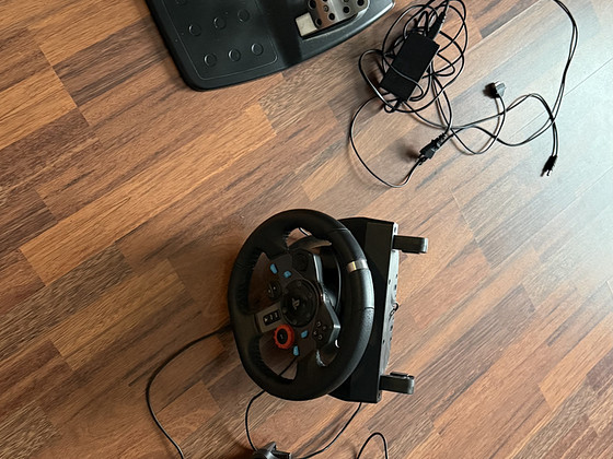 Logitech G29 + модифицированный шифтер