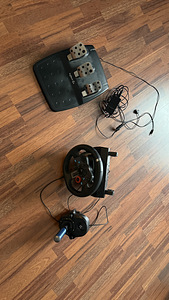 Logitech G29 + модифицированный шифтер (1 фото из 2)